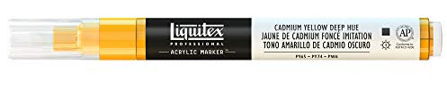 Liquitex Marqueur Pointe Fine Jaune Cadmium Fonce Imitation