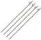 g8ds 4X Edelstahl Angelsport Bankstick Silber Large 50-90cm Rutenhalter Rutenauflage Rodpod