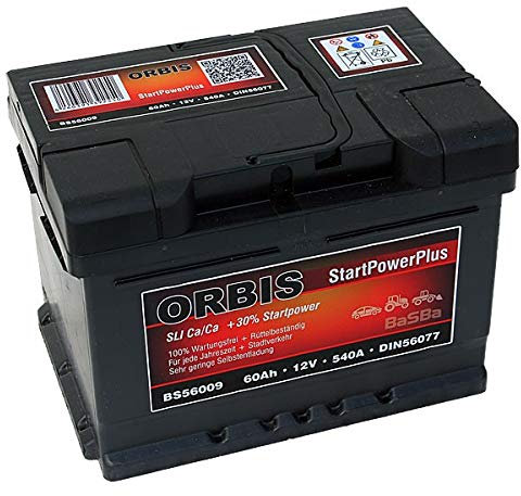 Orbis BS56009 Autobatterie 12V 60Ah 540A StartPowerPlus