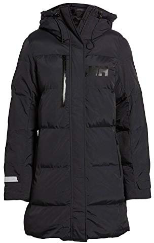 Helly Hansen Jr Vision Puffy Jacket, Chaqueta De Esquí Para Mujer, Negro (Black), L