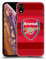 Head Case Designs Officially Licensed Arsenal FC Training Red Crest 2 Compatible with Apple iPhone XR