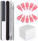 GeekerChip Dissolvant d'ongles Outil ensemble,10x orteils Nail Clips,100x Clou Coton Pads,1x coupe-cuticules,1x curetta,2x limes à ongles