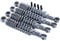 Stoßdämpfer Tieferlegung Set chrom 240 mm + 260 mm kompatibel mit Simson Schwalbe KR51 Star