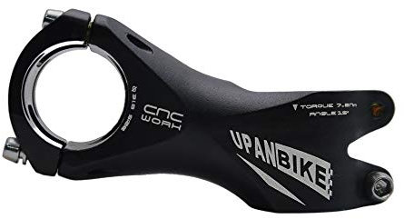 UPANBIKE Potence de vélo 31,8 mm 15 degrés Longueur de la potence 80 mm pour VTT, vélo de route, VTT, BMX