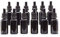 YIZHAO Flacon Compte Gouttes 30ml, Noir Flacon Huile Essentielle Vide avec Pipette Verre, pour Huile Essentielle, Aromathérapie, Laboratoire, Massage, Cosmétique, Voyage - 24 Pcs