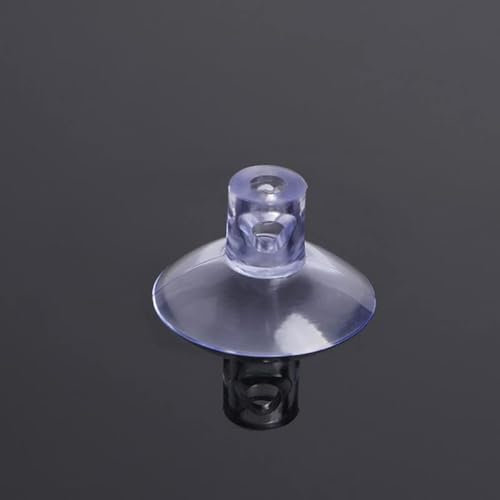 GDQLCNXB Ventosas de 25 mm para mesas de cristal, almohadilla de goma transparente anticolisión sin ganchos para decoración del hogar, 30 unidades
