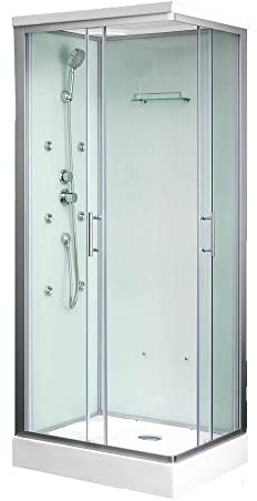 Vidalux RT79 Rectangle Dimensions 900 x 700 Universal Fitting Shower Cabin