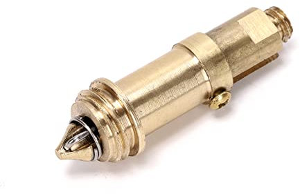 Bouchon de vidange clic-clac en laiton (28 mm fermé/38 mm ouvert) pour évier, lavabo, salle de bain