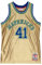 Mitchell & Ness NBA 75th Anniversary Swingman Jersey - #41 D. Nowitzki - Dallas Mavericks, Gold, M