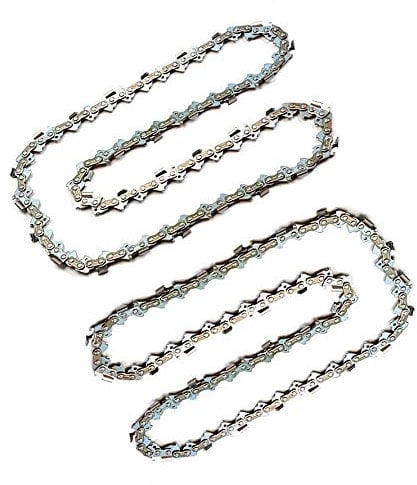 2 X Sägekette 35cm; 1,1mm; 3/8; 52 TG kompatibel mit LUX-TOOLS A-KS-2x20/30 40V Kettensäge