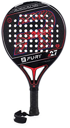 Pala de pádel adutlo Royal Padel RP M27 Fury Roja
