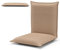 COSTWAY Bodenstuhl Bodensessel mit 6- stufig Verstellbarer Rückenlehne, Game Sessel gepolstert, Bodensofa Meditationsstuhl Lazy Sofa Fensterstuhl Meditationsstuhl (Beige)