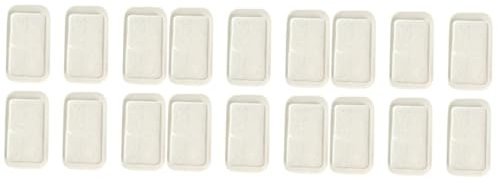 NIYANGLE 18 Pcs Coussinets Stimulateurs Abdominaux Tapis De Gymnastique Gel De Remise En Forme Gel Pour Le Corps Patchs En Gel