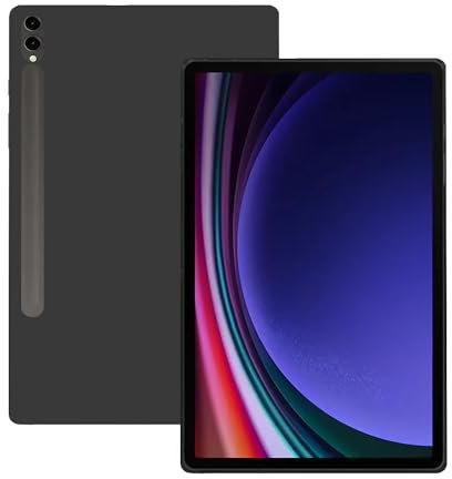 Lobwerk Custodia per Samsung Galaxy Tab S9 Fe Plus + X610/X616 2023 12.4 Pollici Silicone Cover Slim Case