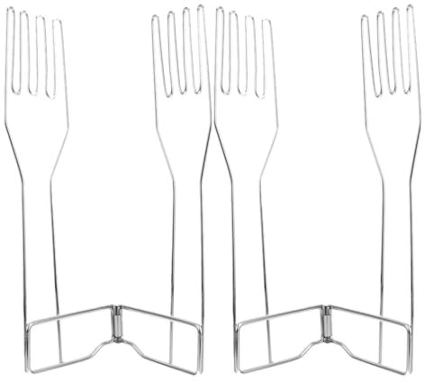 Luxshiny Küchenhandschuhhalter Faltbar 2 Stück aus Eisen, Weihnachten Event