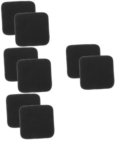 POPETPOP 8pcs Bowling Ball Microfiber Polishing Pad Reusable Bowling Accessory