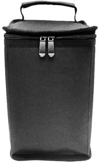 Fuel ​Cylinder Storage Bag, Portable Fuel Canister Cover Mini Gas Tank Protective Bag for 4/6 Pack Propane Cylinder Camping Outdoor