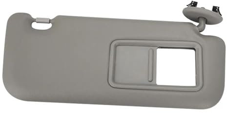 Parasol para Coche para Toyota para Auris para Corolla 2010 2011 2012 2013 Parasol Interior De Coche con Espejo Parasol Parasol Parasol Coche Delantero(Grey Right)