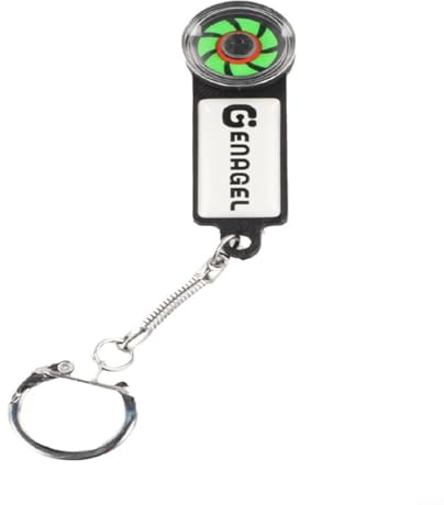 CWOQOCW Solenoid Valve Tester, Rotation Tester For Checking Motor Direction On Energized Solenoid Valves And Circulating Pumps, Compact AC Detector With Keychain For Industrial Maintenance(Black)