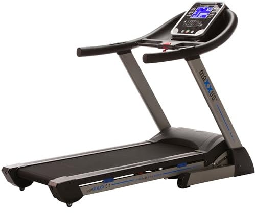 Maxxus Laufband RunMaxx 8.1 elektisch u. klappbar 20 km/h – Heimtrainer 2,75 PS LCD-Display mit APP-Steuerung u. Pulsmessung 16 Steigungen und 150 x 51 cm Lauffläche gedämpft