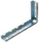 Quest Manufacturing Cable Tray L Wall Bracket, 8, Zinc (CT0025-08-03)