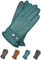 AKAROA ESTD 2019 Lederhandschuhe Herren RON, Touchscreen Funktion, italienisches Leder, recyceltes Strickfutter aus 50% Kaschmir und 50% Wolle, 5 Größen S - XXL, flaschengruen, XL-10