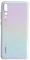 phonmatic - Copribatteria posteriore per Huawei P20 Pro, con adesivo e logo originale (bianco)
