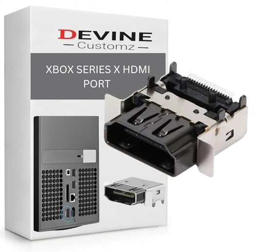 DevineCustomz® Next Generation Xbox Series X HDMI Port Connector Socket Replacement