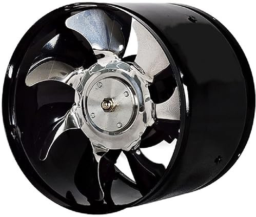 Industrial Extractor Fan 6 Inch High-speed Exhaust Fan In-line Duct Kitchen Extractor Metal Toilet Fan Industrial Fan 220v Industrial Ventilation Metal Fan