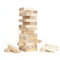 Chinchilla® Wackelturm Holz für Reisen | Reisewackelturm | Stapelspiel für die ganze Familie | Geschicklichkeitsspiel | Unterhaltungsspaß für unterwegs | Feinmotorik