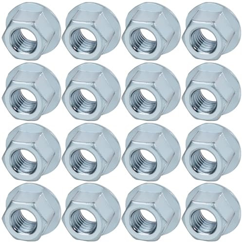 DemJamr 16 Pcs 503220001 Chainsaw Bar Nut Replaces for 43301912330 531300382 530015917, Fits for Husqvarna, Craftsman, Echo, Poulan Chainsaws,Chainsaw Accessories Kit