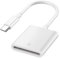 USB-C auf SD-Kartenleser, kompatibel mit iPhone 15, iPad Pro, MacBook Pro/Air, iMac M1 M2, Chromebook, XPS, Galaxy S22/S23 und mehr (SD-Anschluss)