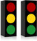 NQEUEPN 2 Stück Ampel Geschenkboxen, Kreative Ampel Geschenkboxen Ampel Tischaufsatz Mittelstücke für Geburtstagsparty Dekorationen zum Thema Auto für Jungen und Mädchen