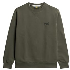 Superdry Herren Essential Logo Rundhals-Sweatshirt