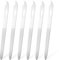 6 PCS Metal Nail File for Women, Heavy Duty Metal Nail Files for Men, Double Side Nail Files for Toenail Natural Nails