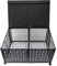 70 L Große Spielzeugkiste mit Rädern, Faltbare Spielzeug-Aufbewahrungsbox, Metall-Spielzeugtruhe, Spielzeug-Aufbewahrungsbox, Kinderspielzeug-Organizer, Kleink (BLACK)