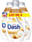 Dash 2en1 Lessive Liquide 160 Lavages (4 x 40 Lavages), Ambre et Orchidée, avec 3 Semaines de Fraîcheur et Lenor, Fabriquée En France