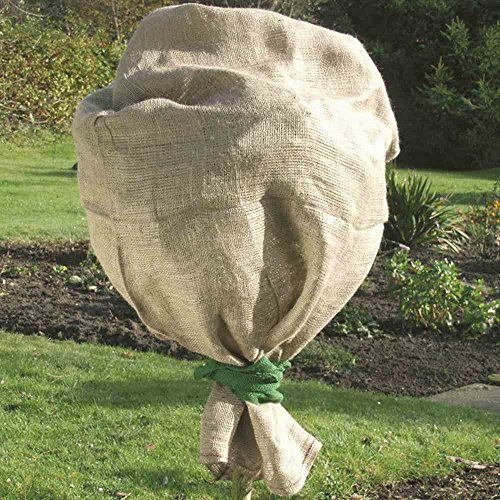 Jute-Schutzsack eingefärbt 100 x 110 cm grün
