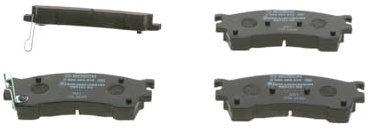 BOSCH Bremsbelagsatz, Scheibenbremse 0986460975 | Kompatibel mit: FORD USA PROBE II, MAZDA 323 F VI Schrägheck, 323 S VI Stufenheck, 626 IV, 626 IV Hatchback, 626 V