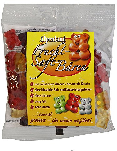 Fruchtsaftbären Alpenland Kleine Bären