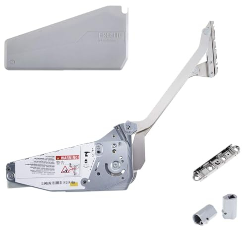 SOTECH FREEslide P1us Hochliftbeschlag für Schrankhöhen von 345-420 mm | Klappengewicht 2,4 - 4,8 Kg