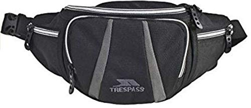Trespass Dax Bumbag/Waistbag/Hippack (2.5 litres) (One Size) (Black)