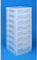 REALLY USEFUL Scrapbook Aufbewahrungsturm 8x9 Liter - transparent - 395x420x905mm