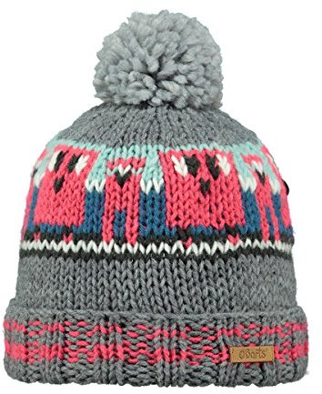 Barts Unisex Baby Teigen Beanie Baskenmütze, Grau (Heather Grey 2), X-Large (Herstellergröße:53)