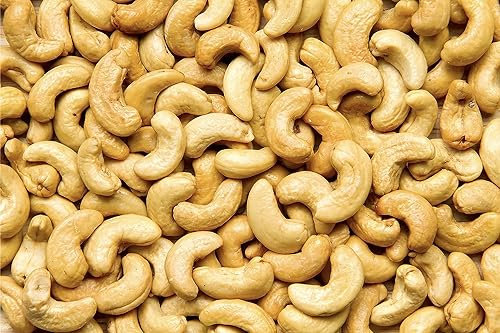 Anacardos Enteros Tostados | 1 Kg de Piezas de Frutos Secos de Origen Natural | Nuez Sin Cáscara | Sin Sal | Cashews nuts | Dieta vegana y vegetariana | Dorimed