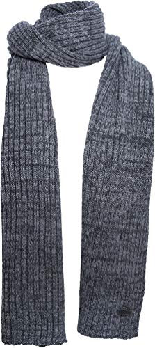 Eisglut Herren Dylang Scarf Strickschal, grau Mel, 170x25