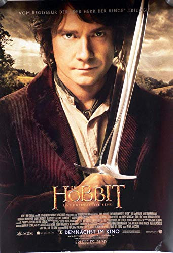 Der Hobbit - Eine unerwartete Reise - Filmposter gerollt A3 29x42