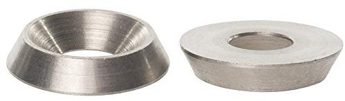 5mm / M5 Stainless Steel Metric Solid Screw Cup Finishing Washers - 5 Pack