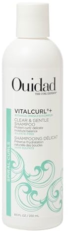 Ouidad VitalCurl Plus Clear and Gentle Shampoo For Uni 8,5 oz Shampoo