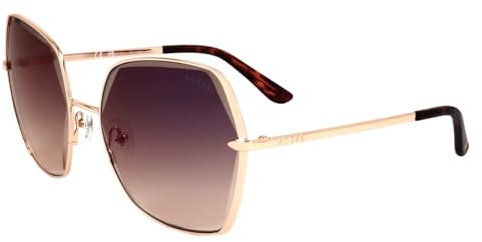Guess Damen Gu7721 Sonnenbrille, Gold, 58